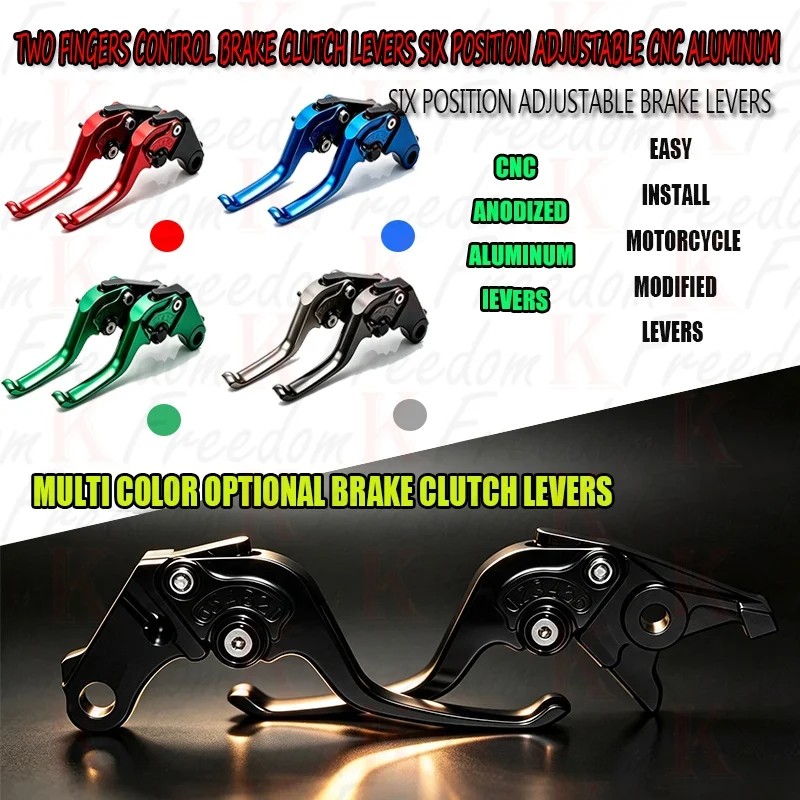 Cnc Aluminum Adjustable Brake Clutch Levers - Dla DL650 XT V-strom 250 650
