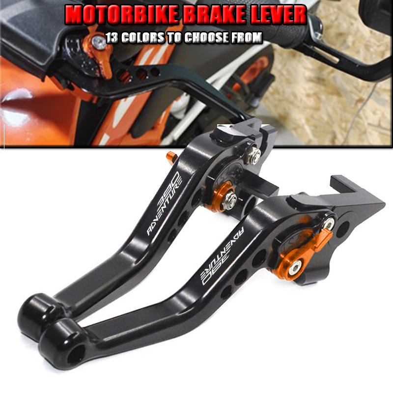Cnc Aluminum Adjustable Brake Clutch Levers - Krótkie klamki hamulca i sprzęgła motocyklowe,