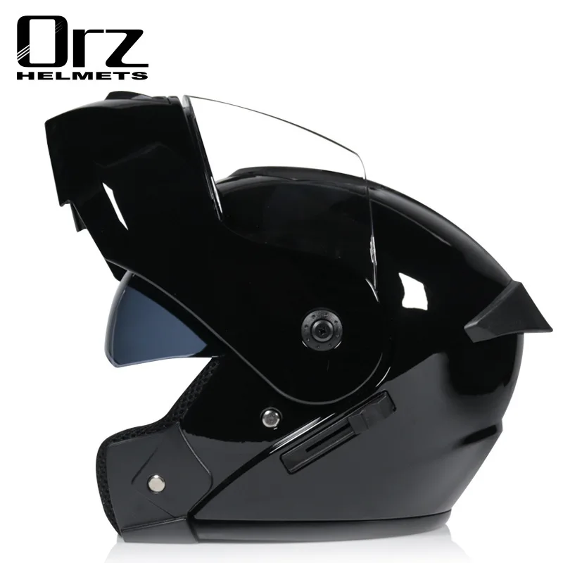 Dual Visor Motorcycle Racing Helmet - Orz901 podwójny obiektyw wyścigi na całą