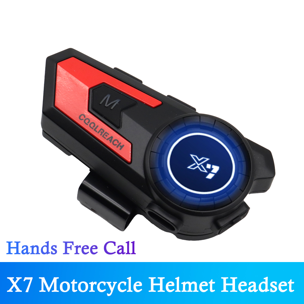 Full Face Motorcycle Helmet With Bluetooth - Zestaw Słuchawkowy Bluetooth Bezprzewodowy Wodoodporny do
