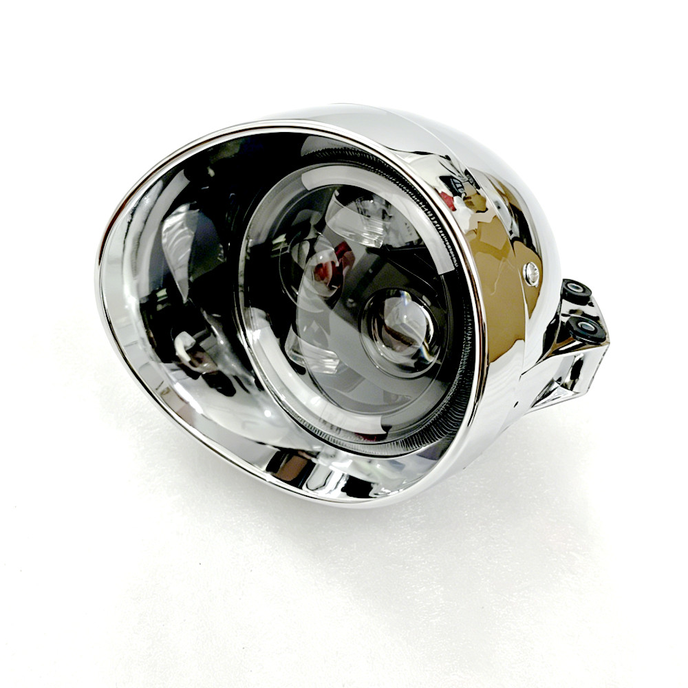 Uniwersalny Retro Reflektor LE – Universal Motorcycle Led Headlight Projector recenzja i cena