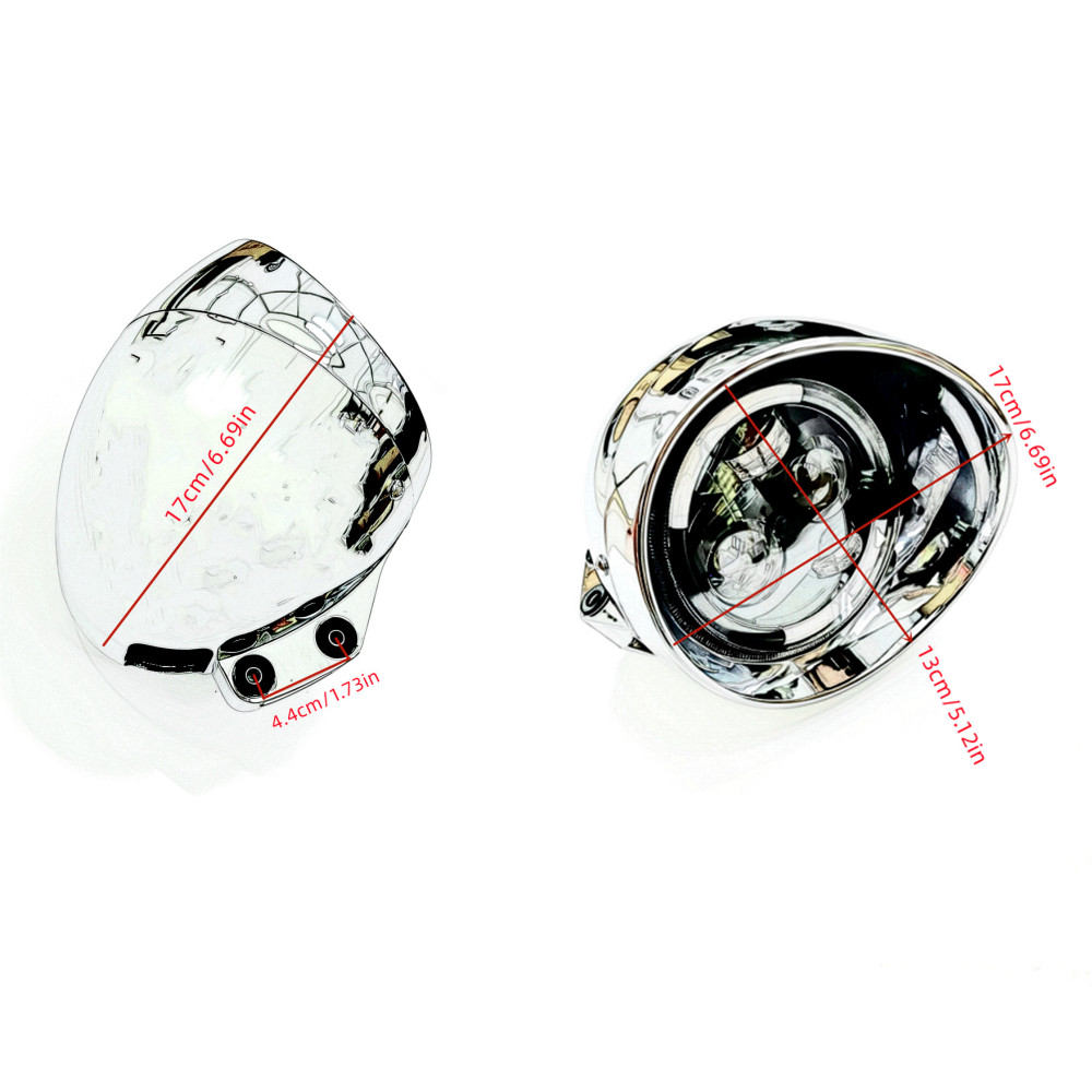 Uniwersalny Retro Reflektor LE – Universal Motorcycle Led Headlight Projector recenzja i cena