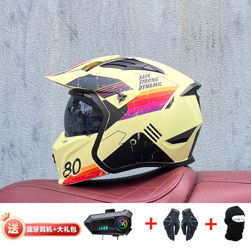 Orz Kask Bluetooth Off Road We – Full Face Motorcycle Helmet With Bluetooth recenzja i cena