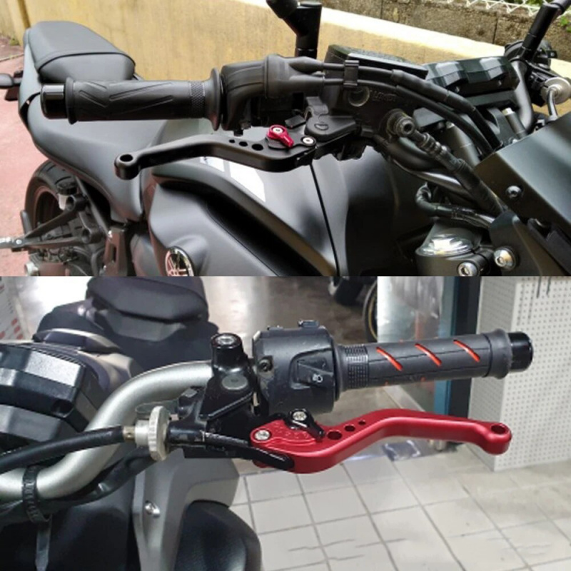 Krótkie aluminiowe klamki hamu – Cnc Aluminum Adjustable Brake Clutch Levers recenzja i cena