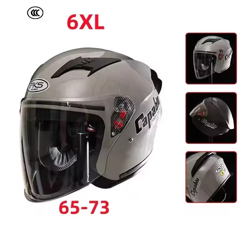 Duży kask motocyklowy męski, r – Dual Visor Motorcycle Racing Helmet recenzja i cena