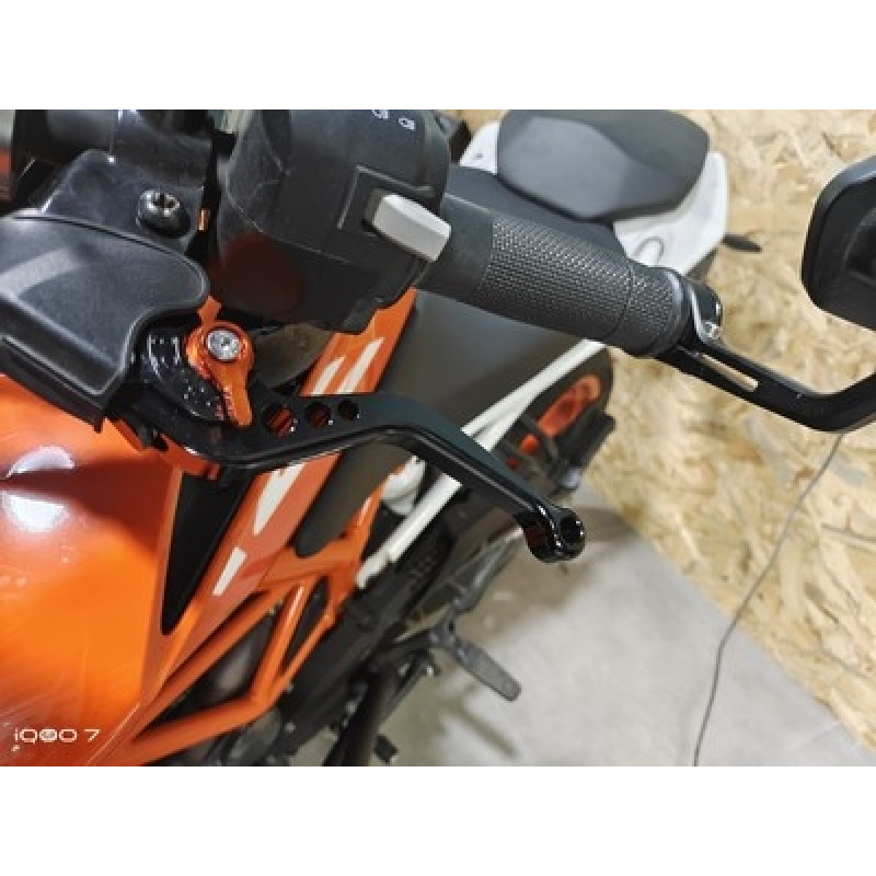 Krótkie klamki hamulca i sprzę – Cnc Aluminum Adjustable Brake Clutch Levers recenzja i cena