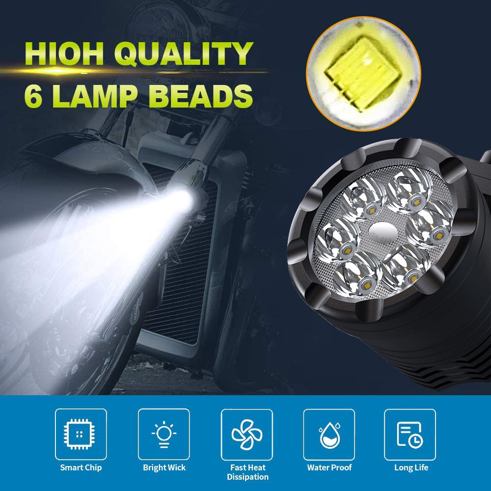 NLpearl 60W reflektor LED moto – Universal Motorcycle Led Headlight Projector recenzja i cena
