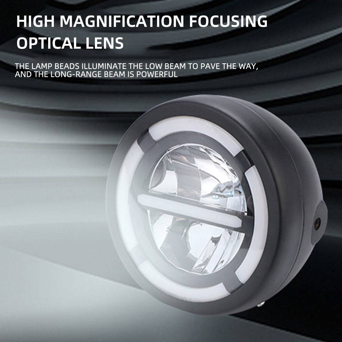 7-calowe reflektory LED do sam – Universal Motorcycle Led Headlight Projector recenzja i cena