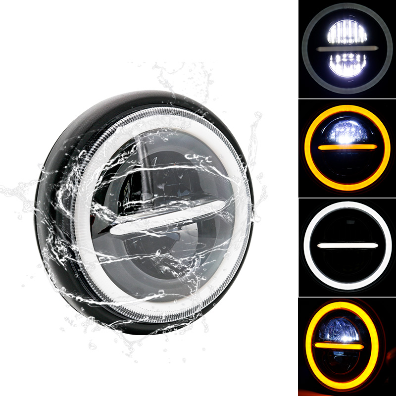 Uniwersalny 7,5-calowy okrągły – Universal Motorcycle Led Headlight Projector recenzja i cena