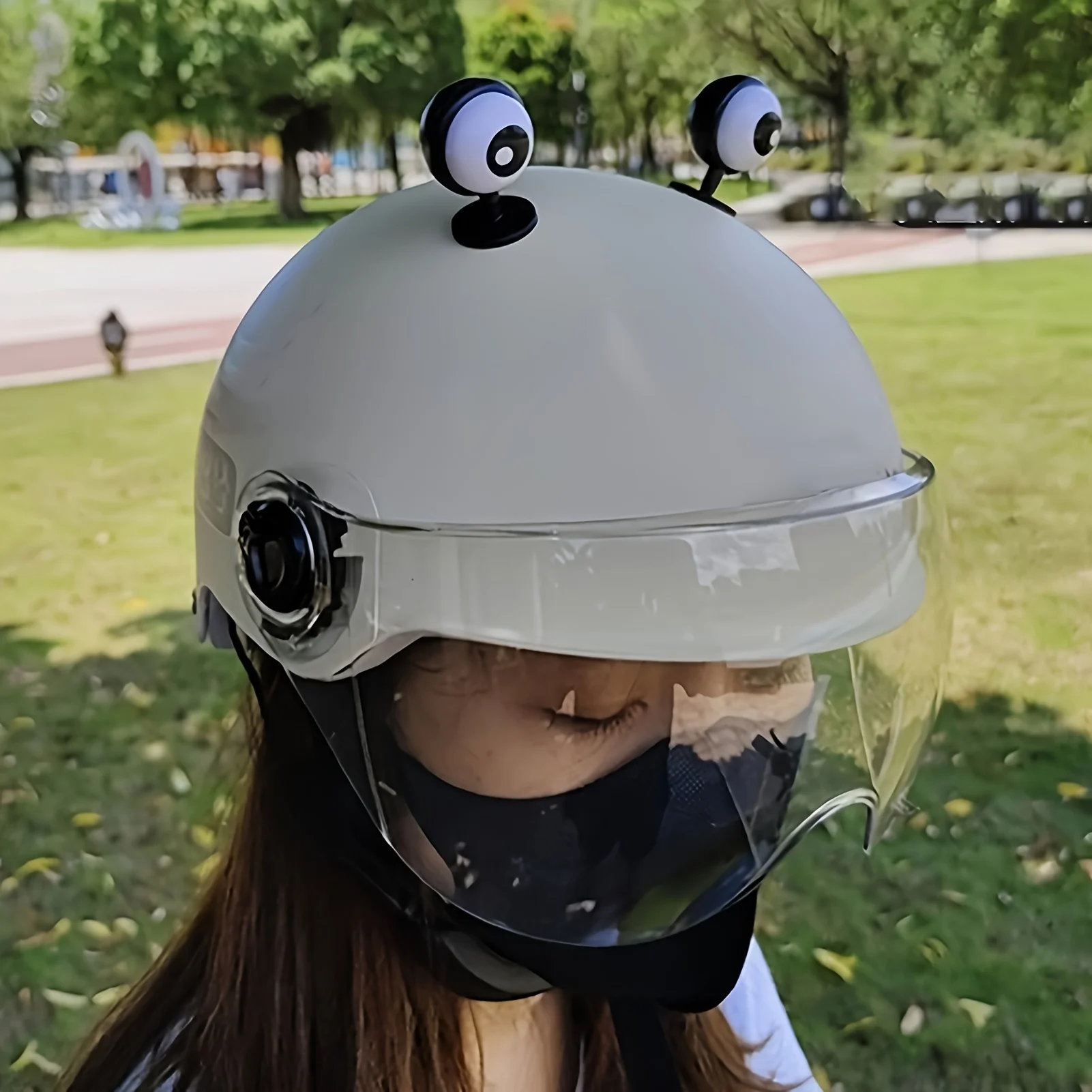 2 sztuki ozdób w kształcie ocz – Motorcycle Helmets recenzja i cena