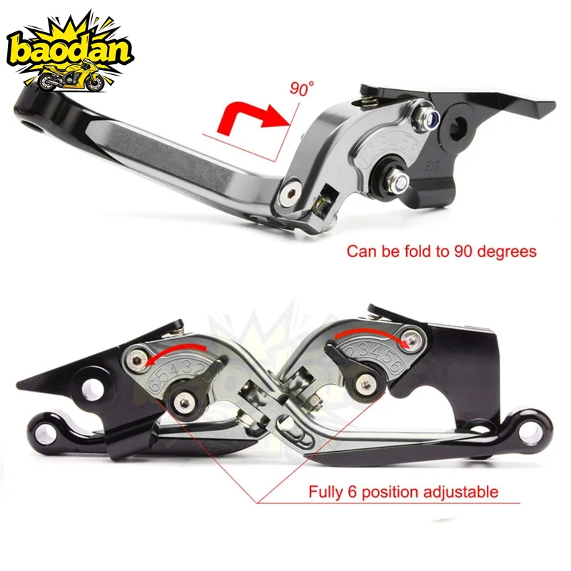 Pasuje do motocykli Tenere 700 – Cnc Aluminum Adjustable Brake Clutch Levers recenzja i cena